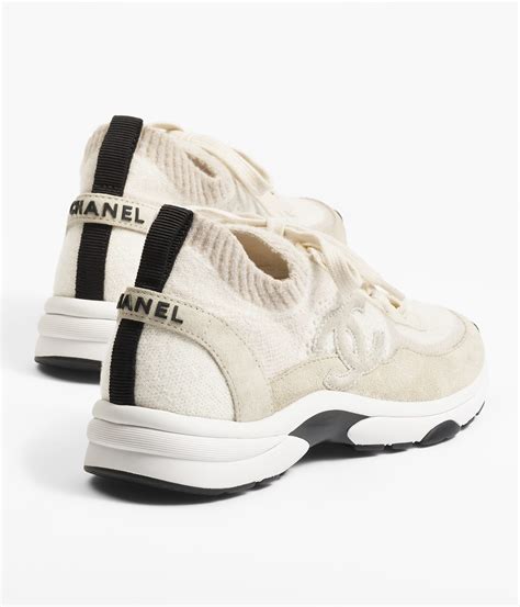 chanel calfskin sneakers replica|chanel skater sneaker.